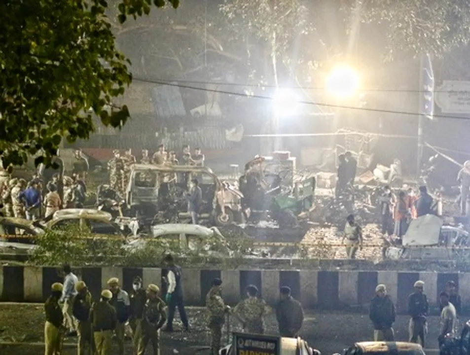  Red Fort car blast site 