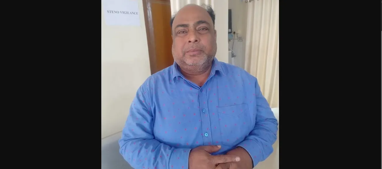  T. Bhenkatagiri Rao, Senior Clerk, RWS&S Division, Bhawanipatna (Photo: Odisha Vigilance) 