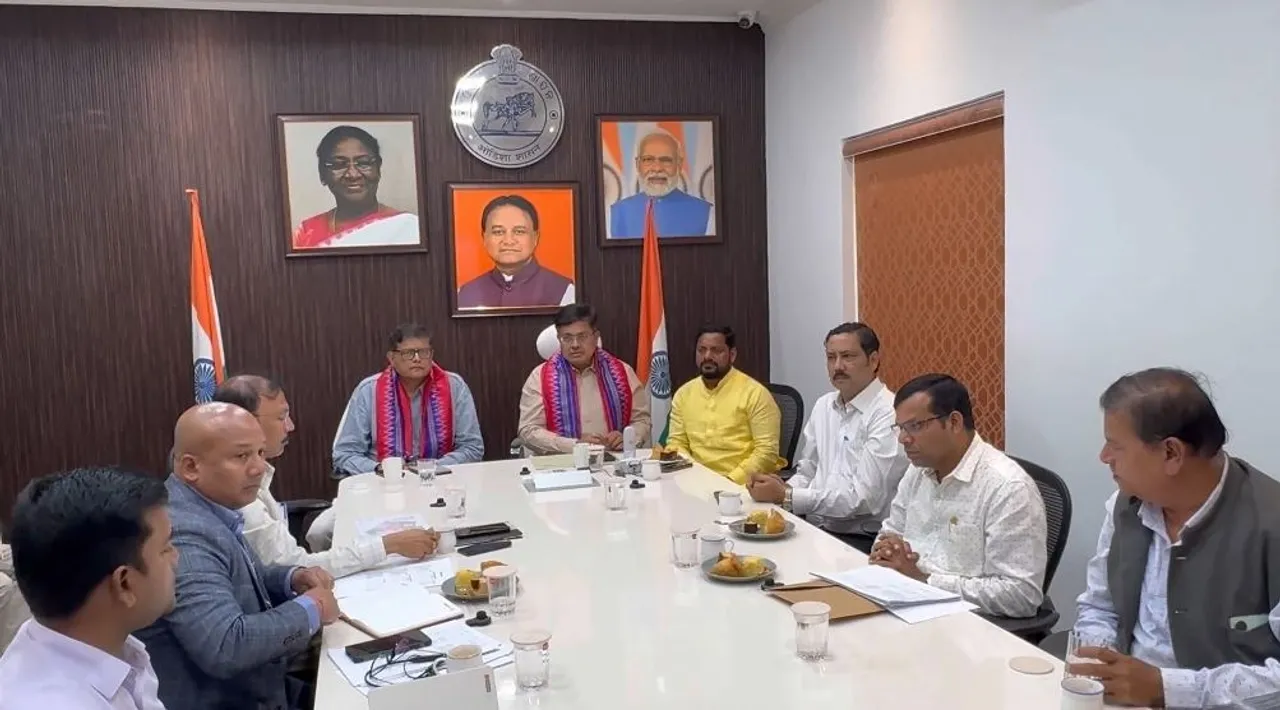  Review meeting for development of Baladevjew Temple 