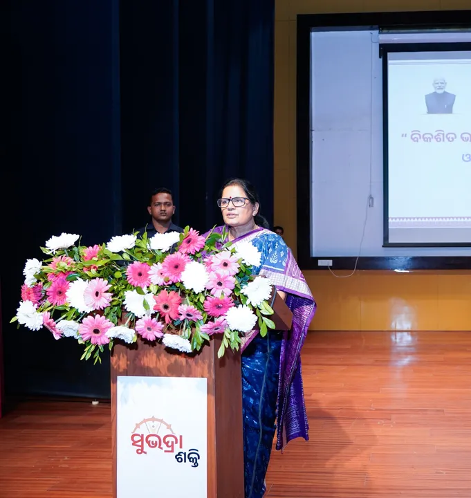  Odisha Deputy CM Pravati Parida Photograph: (Prabhati Parida/Facebook) 