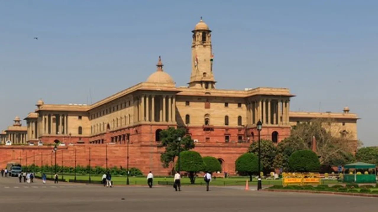  The  Prime Minister’s Office in New Delhi 