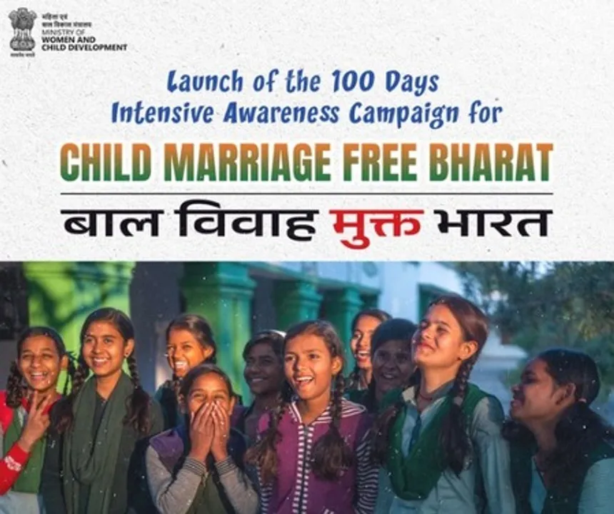  Govt to roll out 100-day drive to make India child marriage-free