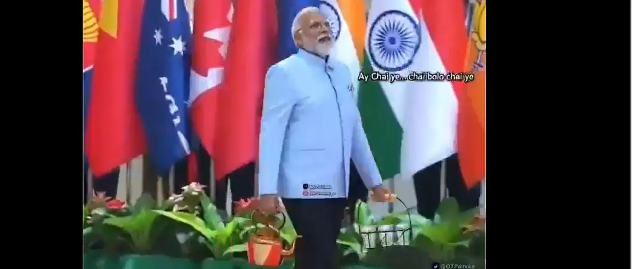  Screenshot of PM Modi's AI-generated video 