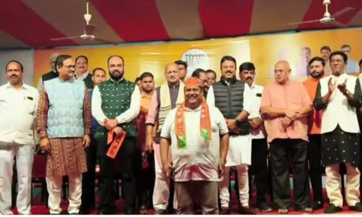  Prafulla Samal's two sons and his sister joined BJP at party's state headquarters in Bhubaneswar.  