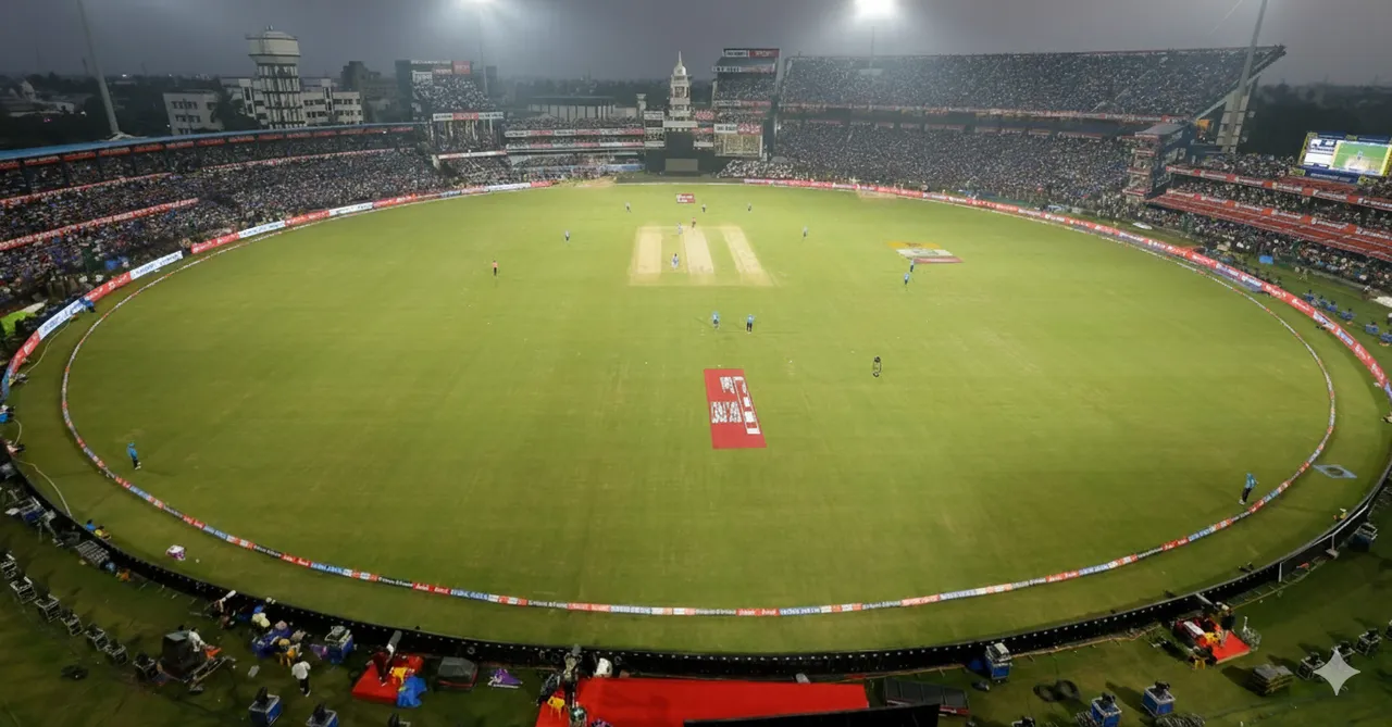  Barabati Stadium in Cuttack, Odisha 