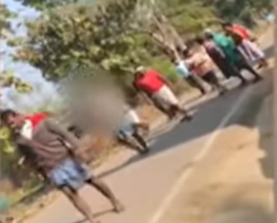  Odisha: Elderly man tonsured, paraded with slippers in Kalahandi, video viral