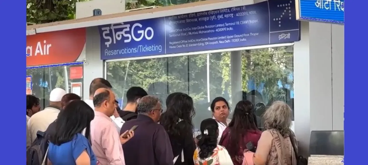  Passengers waiting for IndiGo flights 