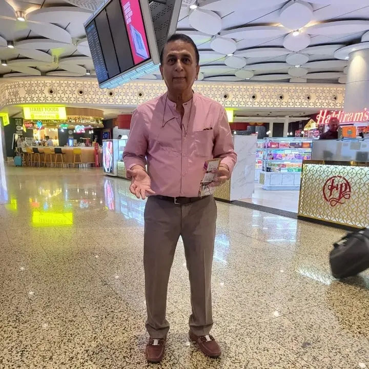  Sunil Gavaskar Photograph: (Facebook) 