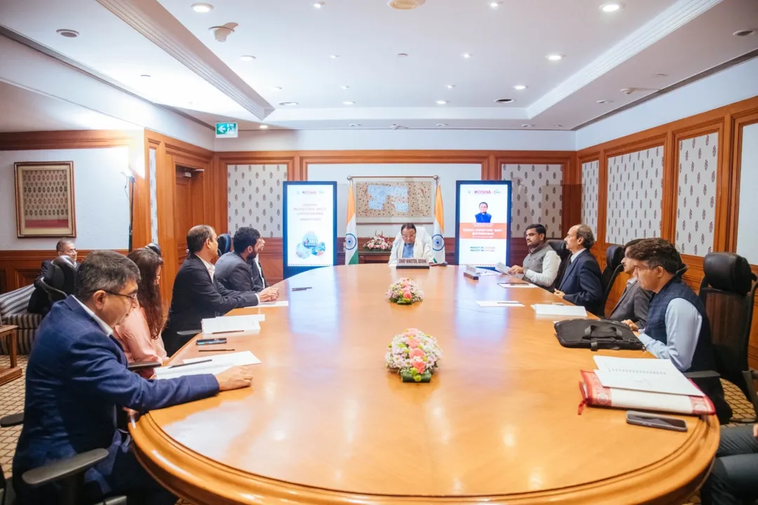 ODISHA CM AT INVESTORS MEET IN HYDERABAD