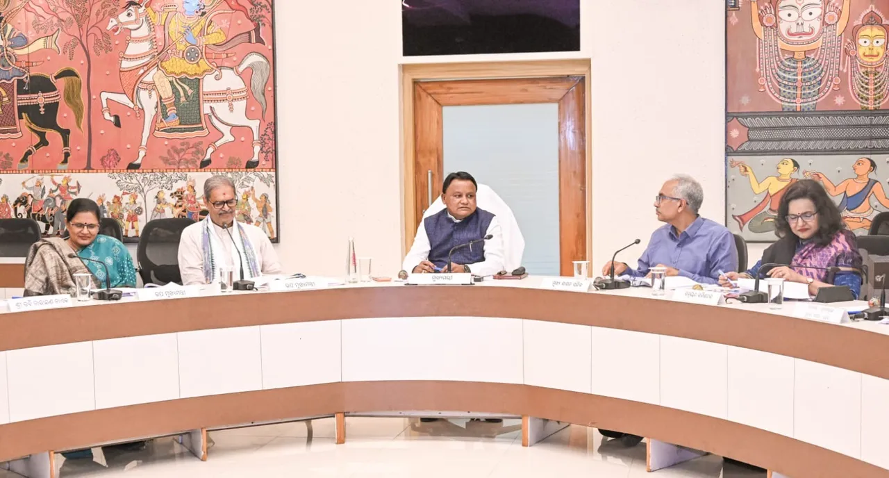  CM Mohan Charan Majhi presided over the Cabinet meeting on Wednesday.  