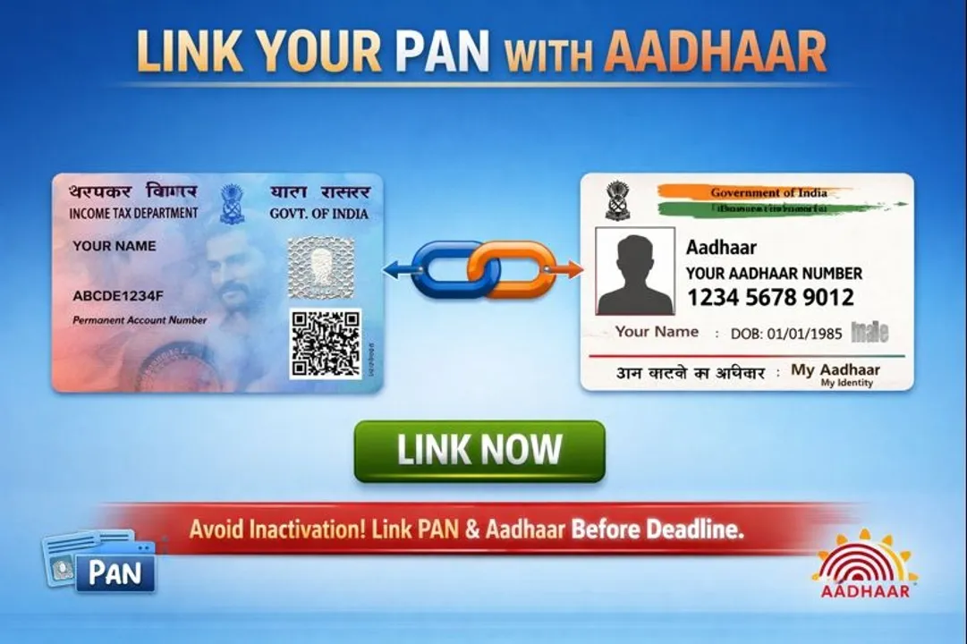  Aadhaar–PAN linking mandatory by Dec 31; non-compliance may lead to inactivation