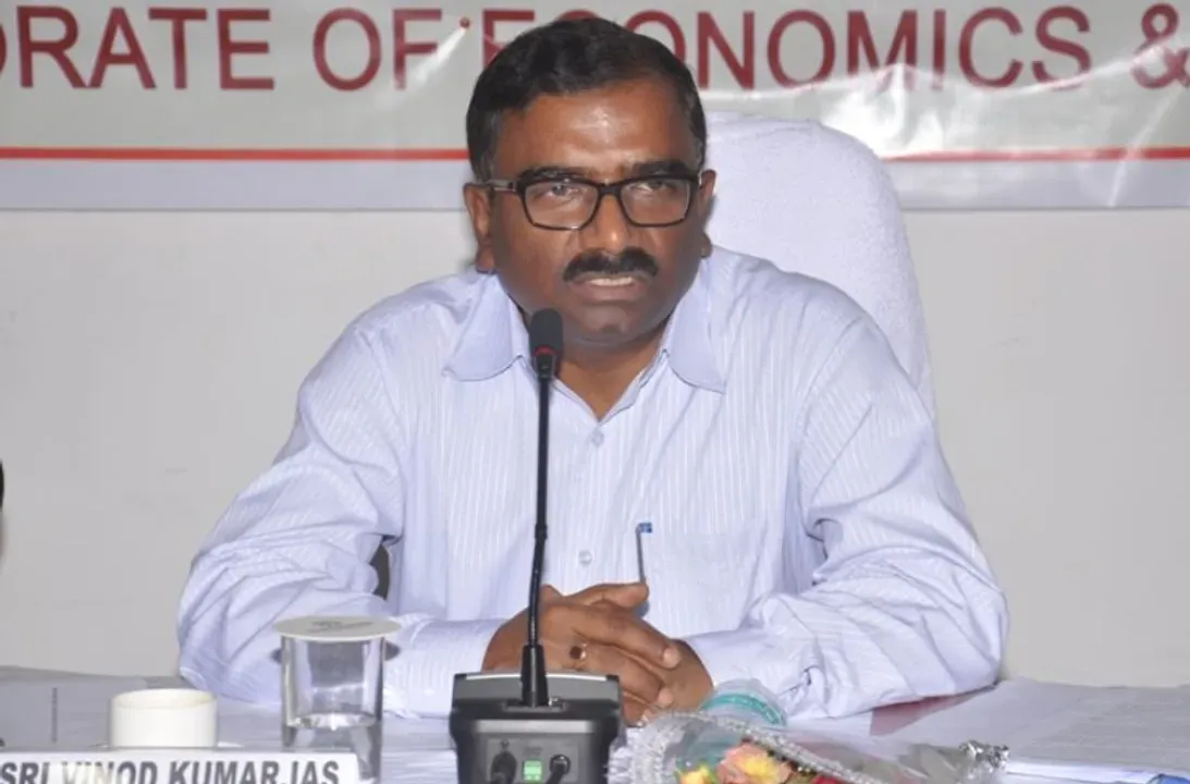  Former IAS officer Vinod Kumar (File photo).  