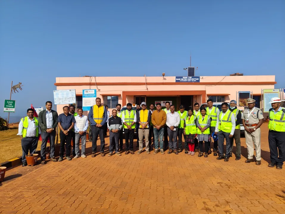  Field Visit by OMC MD to strengthen Bauxite and Limestone Output