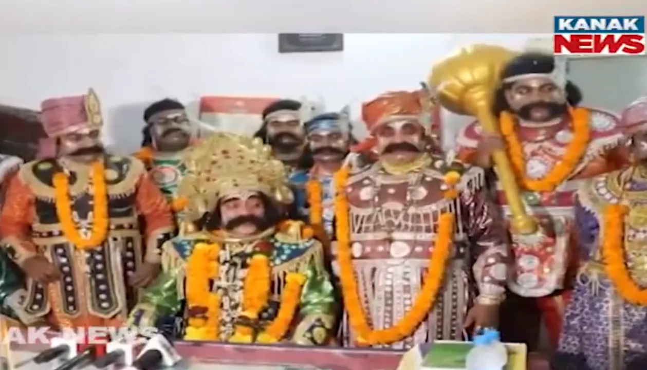  King Kansa of Bargarh Dhanu Jatra.  