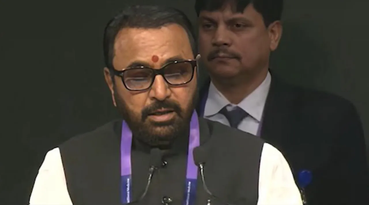  Ayush Minister Prataprao Jadhav Photograph: (Twitter) 