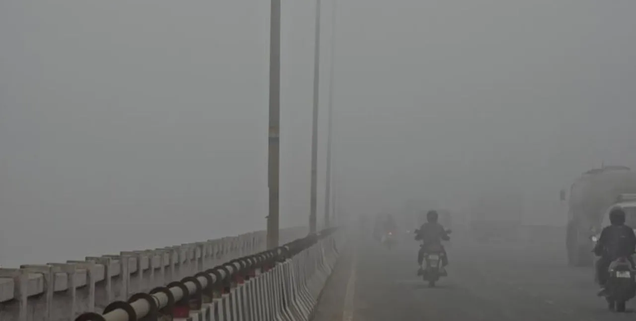  Bhubaneswar wakes up to a foggy New Year morning