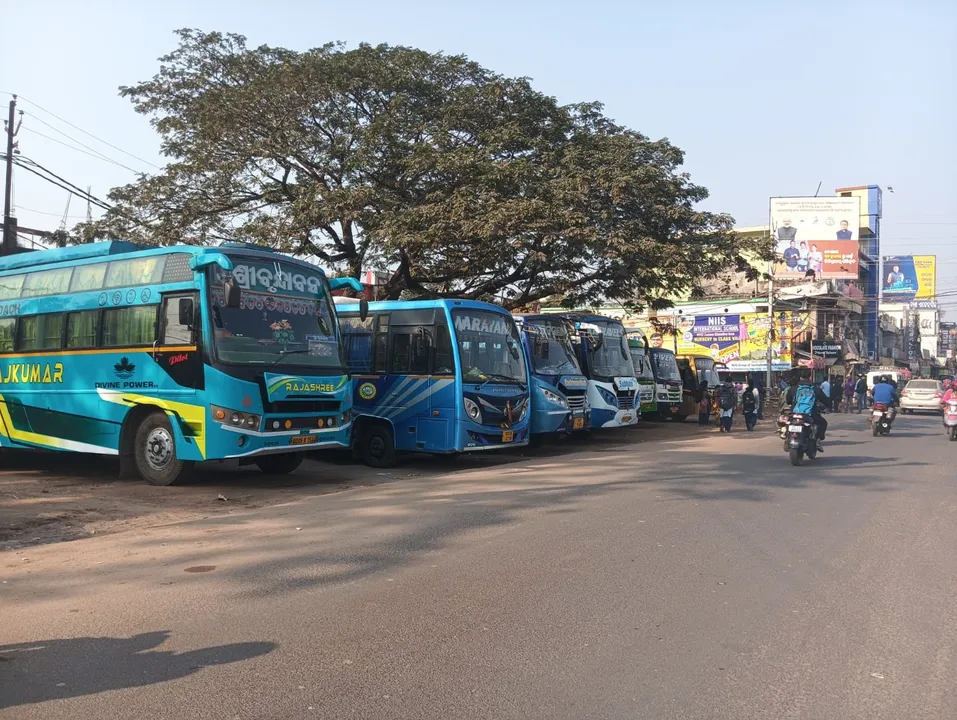 Jagatsinghpur bus strike