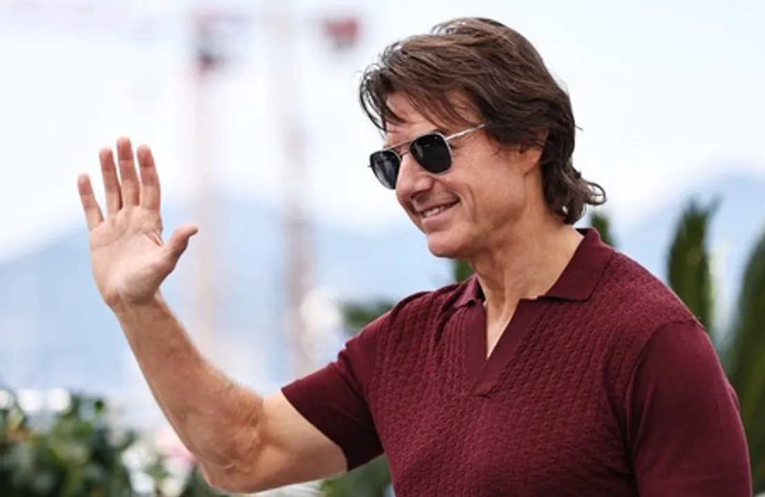  Hollywood superstar Tom Cruise.  