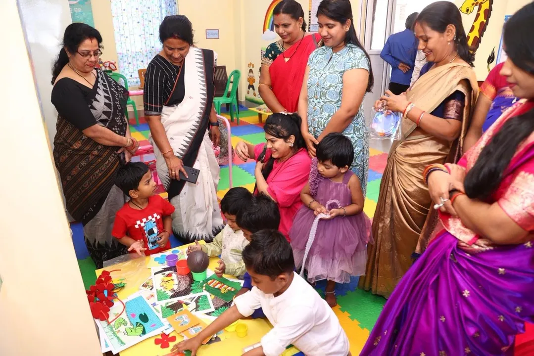  Bhubaneswar: BMC creche starts functioning at Saheed Nagar; monthly fee Rs 500