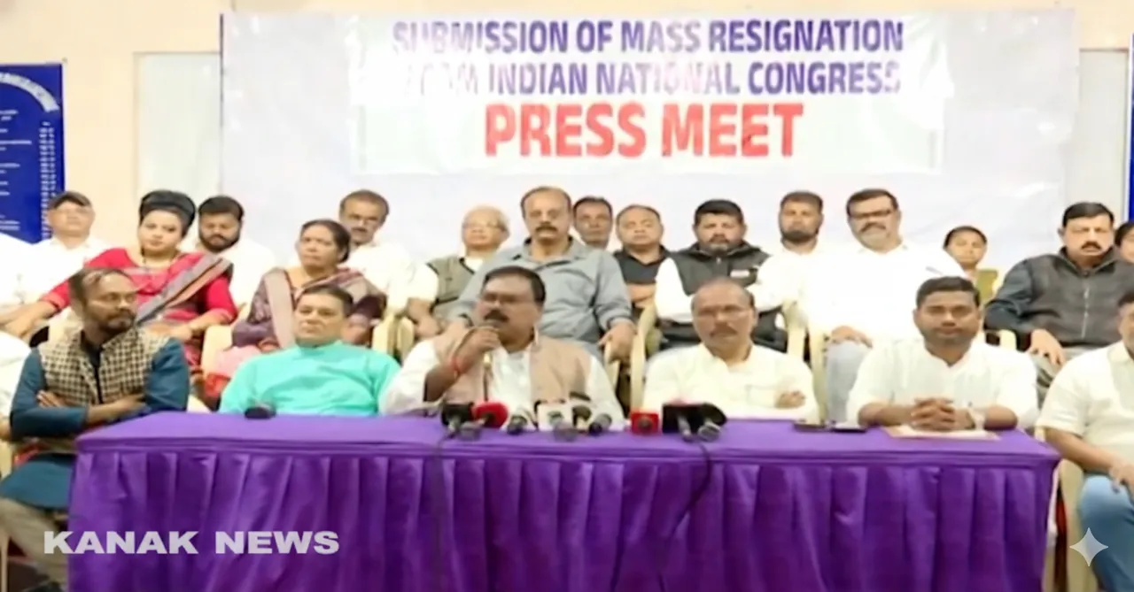  41 Congress workers quit party in Odisha, protest expulsion of Mohammed Moquim