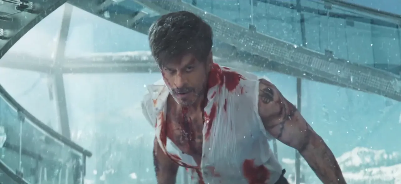  Shah Rukh Khan in movie 'King'.  