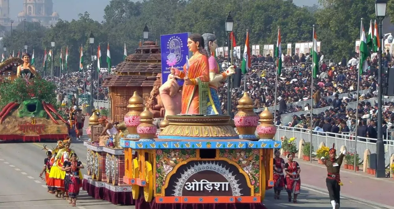  In Photos: Odisha's tableau at 77th Republic Day celebrations in New Delhi