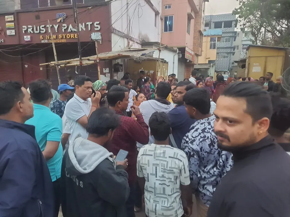  Tense situation in Dhenkanal town following the incident today afternoon 