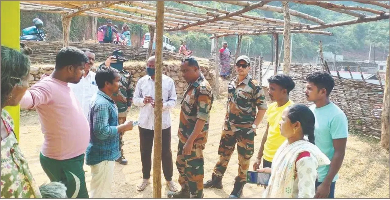  Andhra officials conduct ration card survey in Kotia as border dispute intensifies