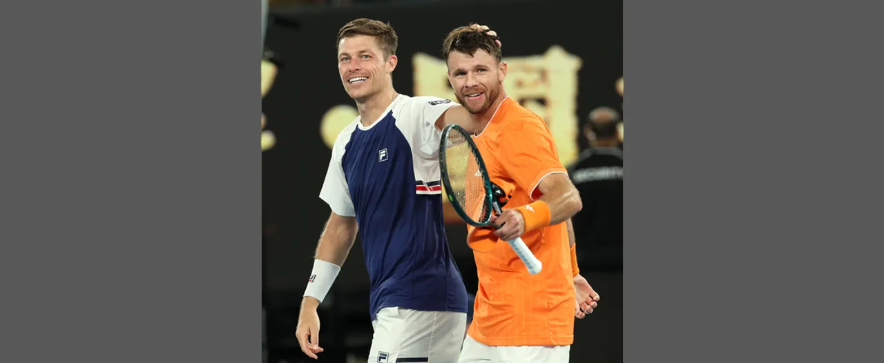  Christian Harrison and Neal Skupski clinched Australian Open men' doubles trophy 