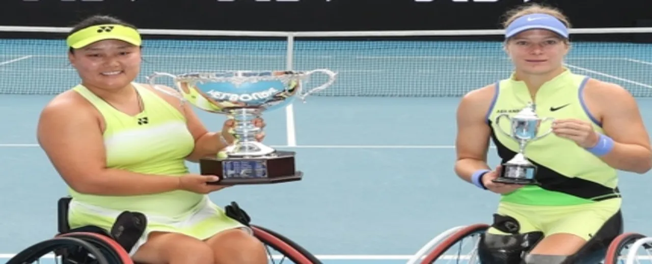  Xiaohui Li won French Open women's wheelchair singles title  