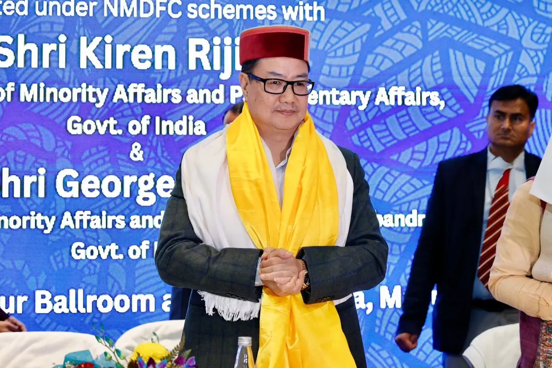  Congress MPs abused Speaker Om Birla in his chamber: Kiren Rijiju