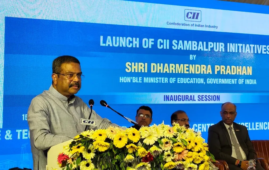 Union Education Minister Dharmendra Pradhan inaugurates the ‘CII Sambalpur Initiative’ 