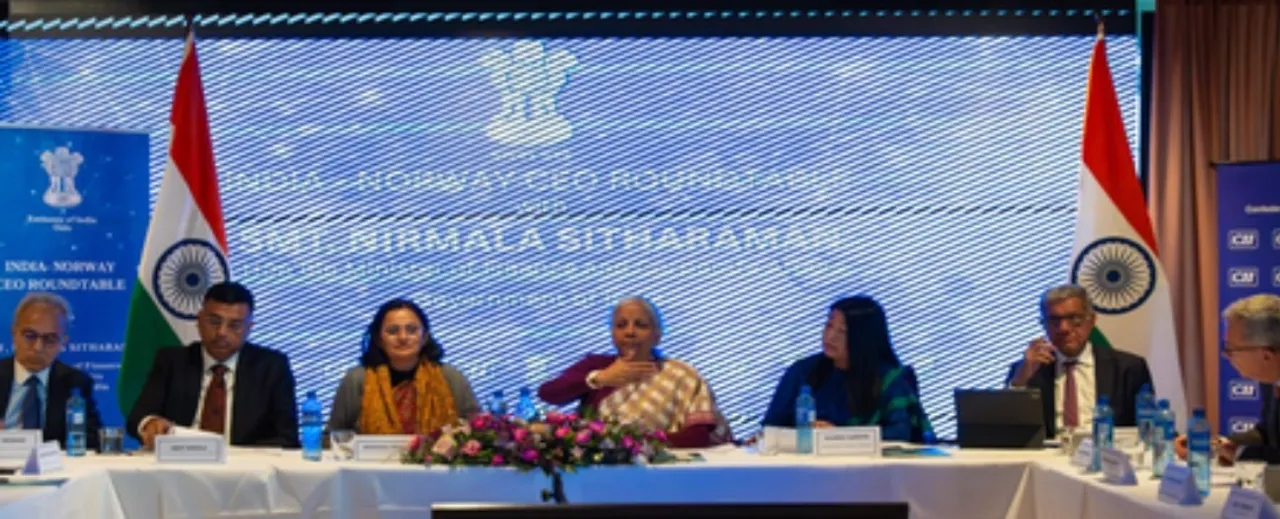 Sitharaman makes strong pitch for FDI in India at CEOs’ meet in Norway