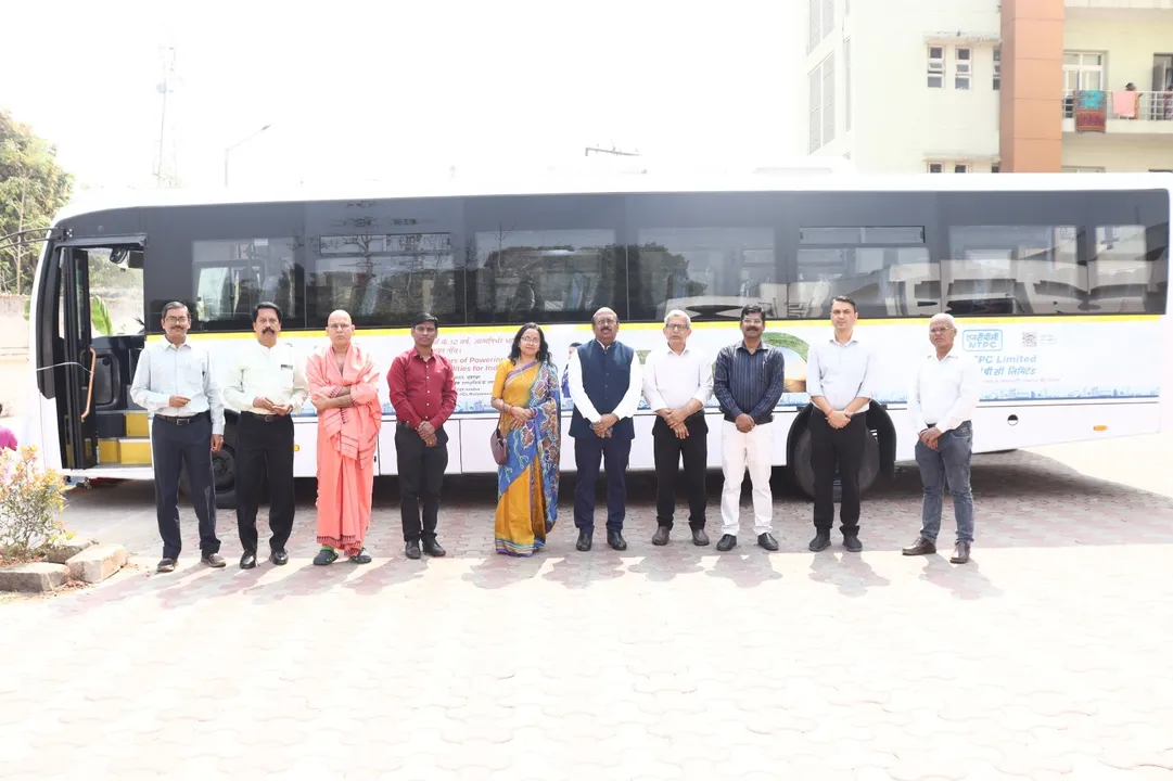  SVNIRTAR, Cuttack appreciates NTPC for two AC Buses under its CSR initiative