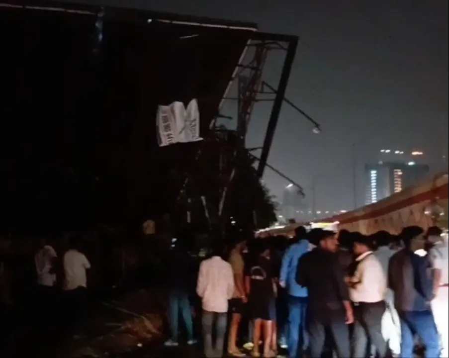  Two deaths in hoarding crash in Bhubaneswar: Installation was done illegally, says BMC commissioner