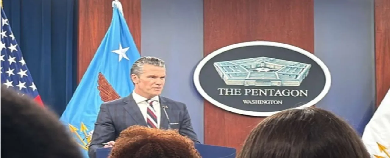  US Secretary of War Pete Hegseth 