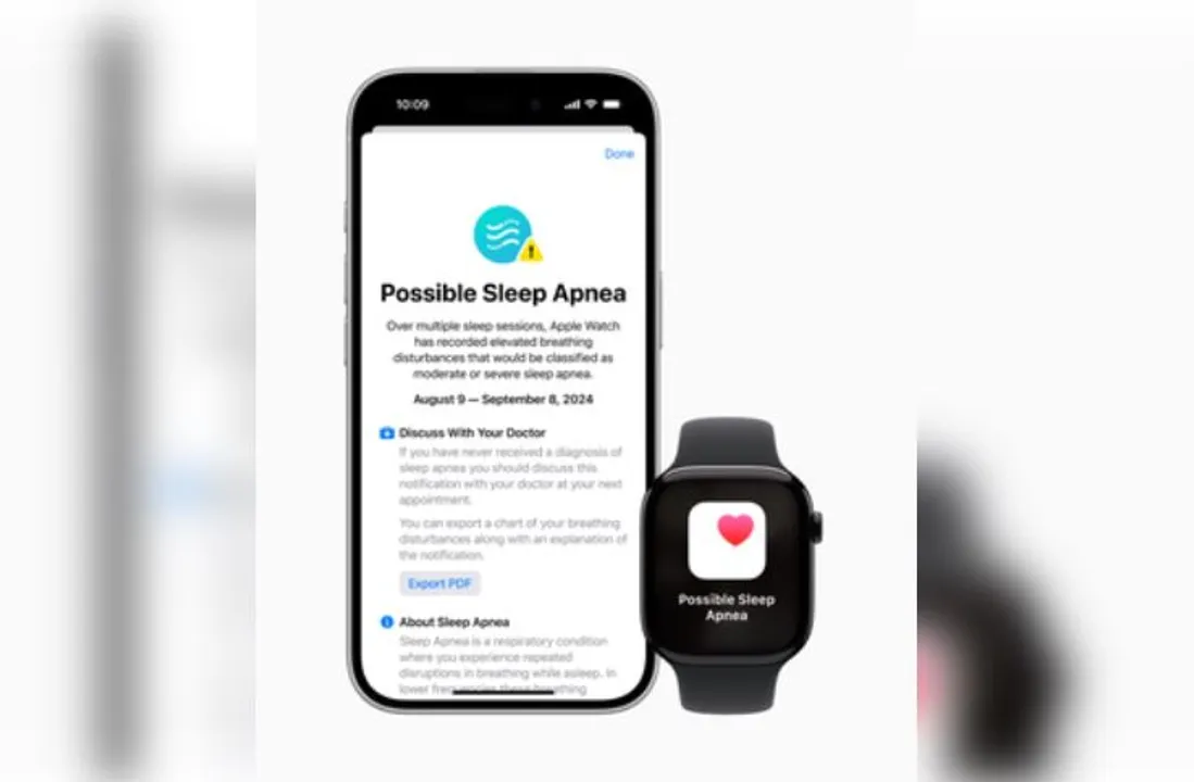  Sleep apnoea alert feature on Apple Watch gets US FDA nod