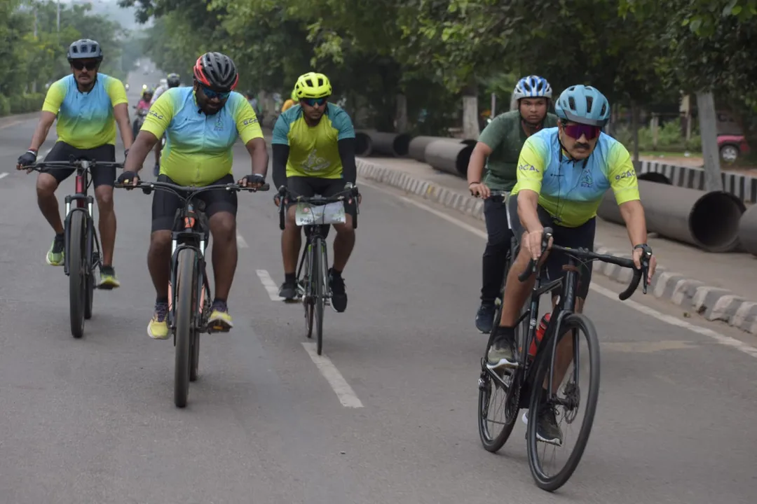  Earth Again Movement: BCAC, in association with Sambad Group, organises Cyclothon in Bhubaneswar