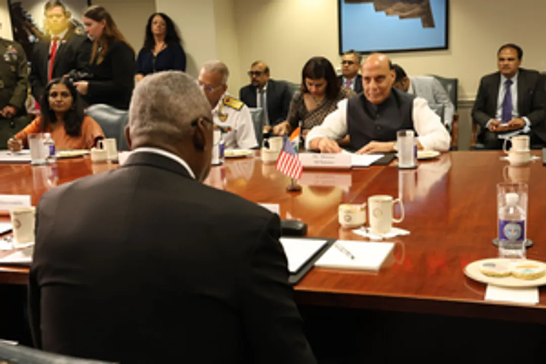  Rajnath Singh, Lloyd Austin discuss deeper ties for free, open Indo-Pacific