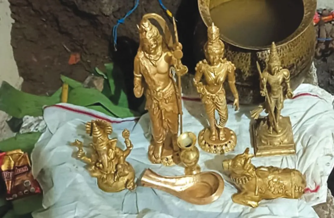  Rare Shiva-Parvati idol, gold ornaments worth crores unearthed from Odisha servitor's house