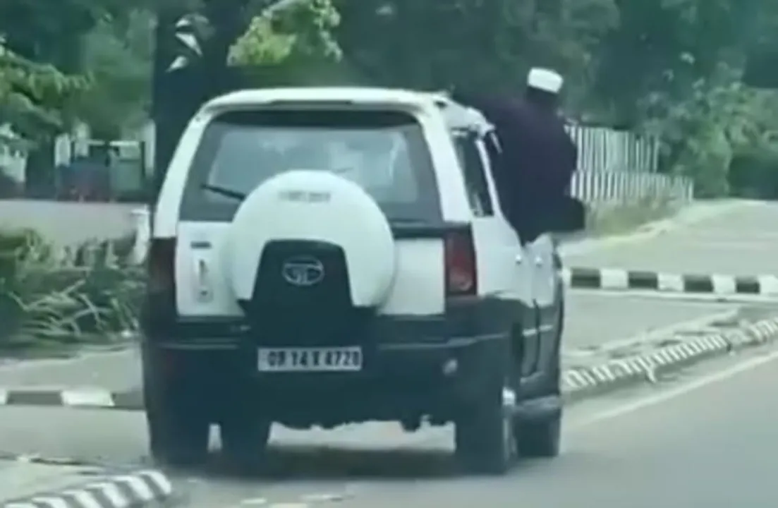  Rash driving on Janpath in Bhubaneswar: Six arrested, two vehicles seized