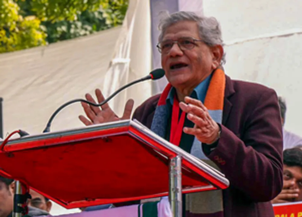  Sitaram Yechury, a stalwart of Left politics in India