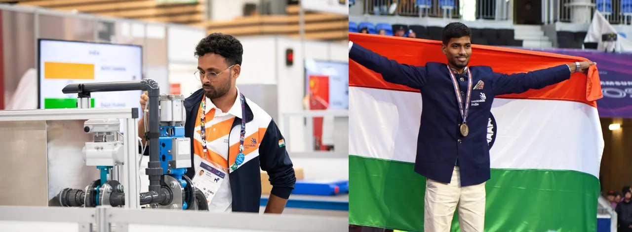  Odisha bags two Awards at 47th WorldSkills  Competition