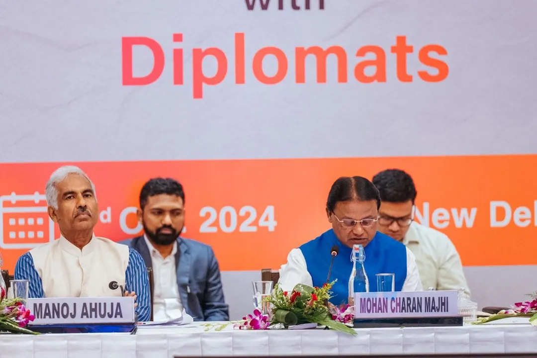  Diplomats of 34 countries attend meeting ahead of Make in Odisha Conclave 2025