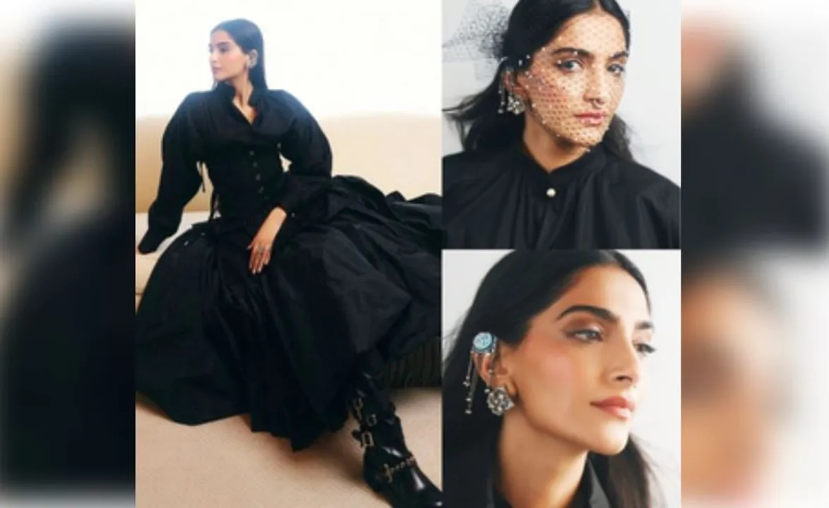  Sonam Kapoor dazzles at Paris Fashion Week 2024 in edgy all-black ensemble