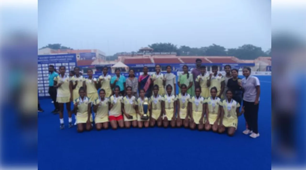  14th Jr Women's National Hockey: Jharkhand become champions