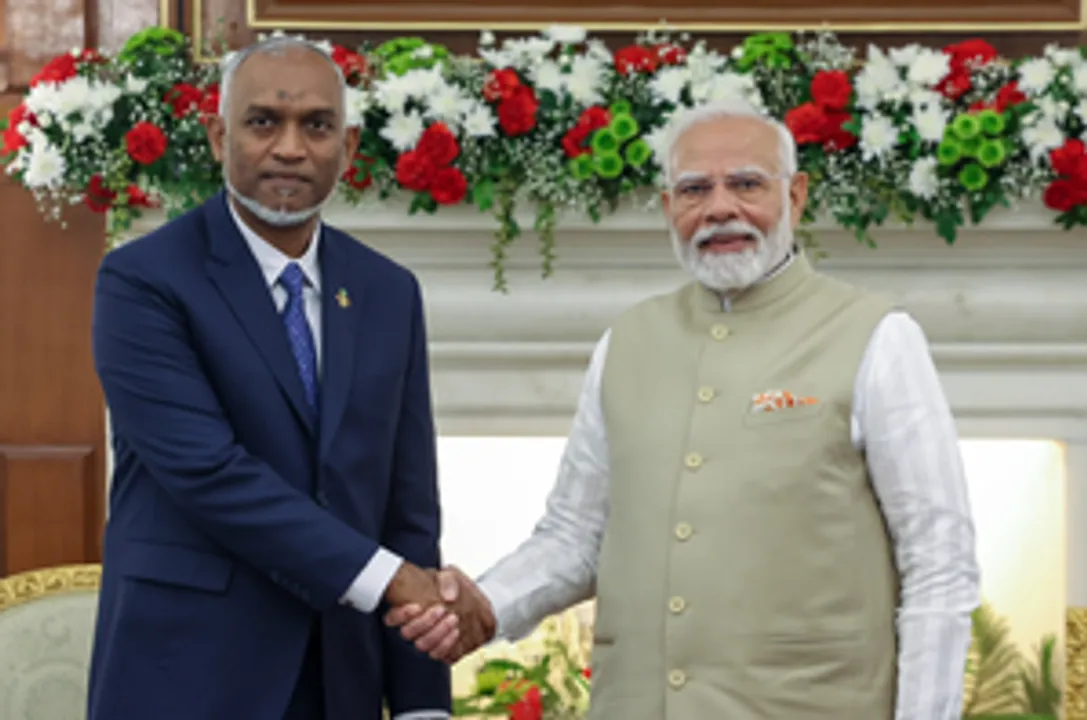  PM Modi meets Maldives Prez Muizzu, assures of building 'brighter future' together