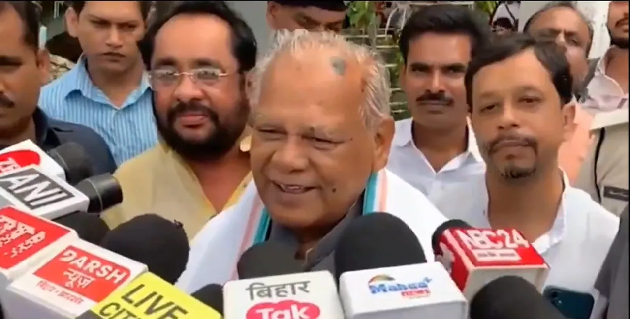  Nitish Kumar pressurised me to merge HAM(S) with JD(U): Jitan Ram Manjhi