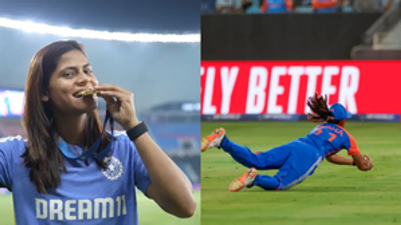  Women's T20 WC: Radha Yadav wins fielder of the match honour for stunning catch against SL