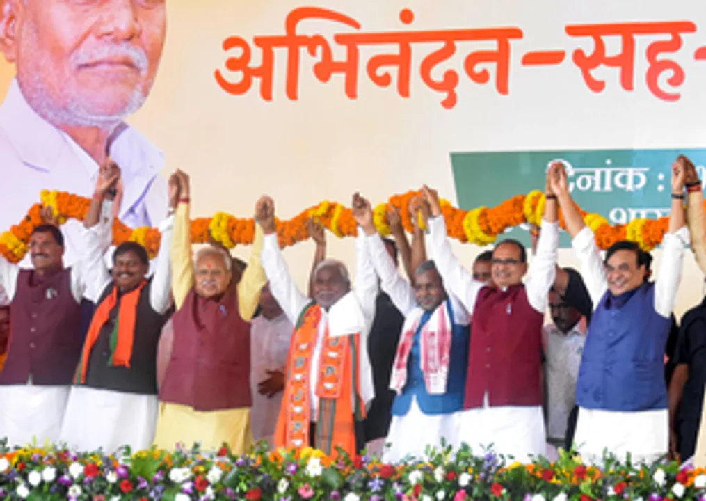  Former Jharkhand CM Champai Soren joins BJP